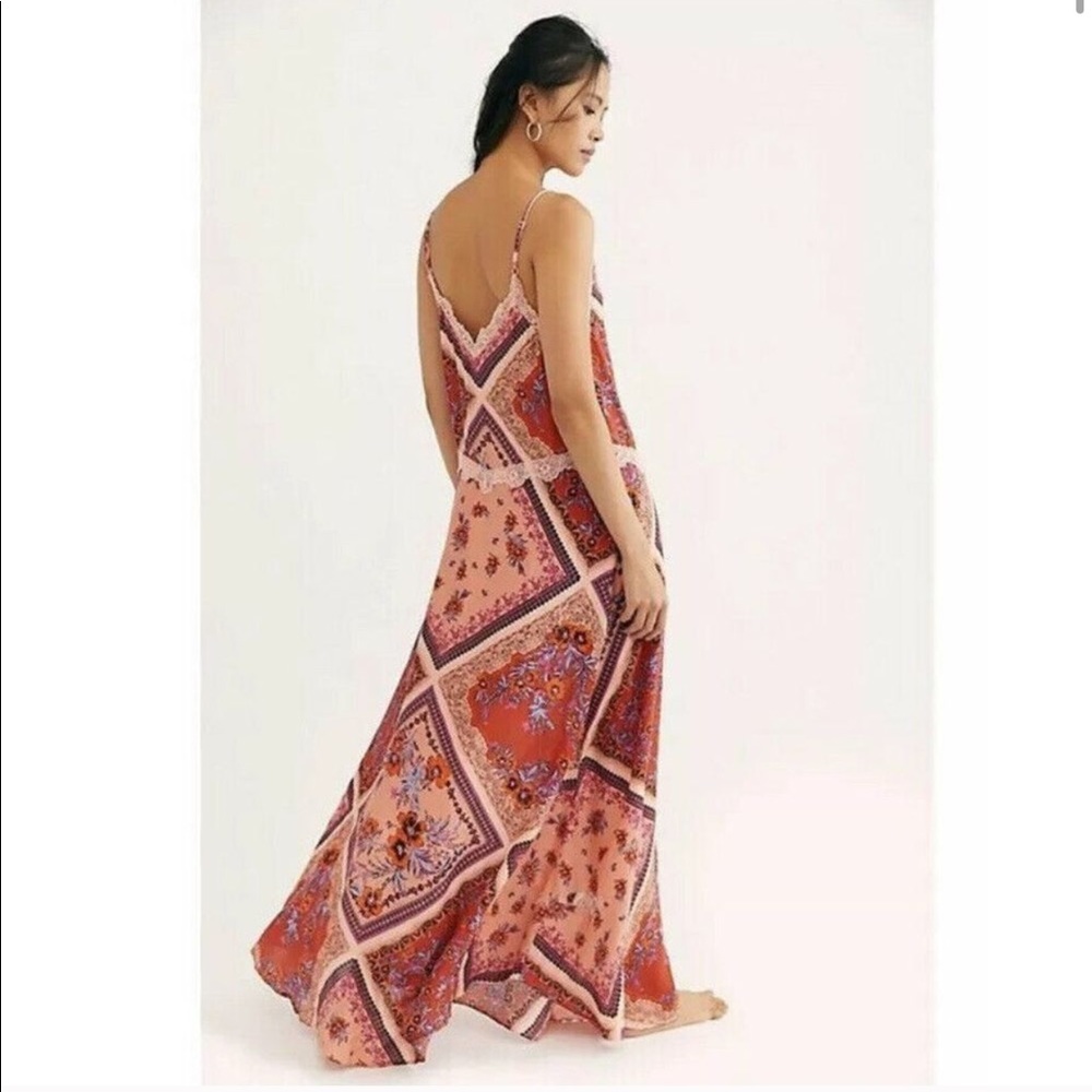 FREE PEOPLE Stevie Boho Print Floral Maxi Dress - Picture 4 of 8